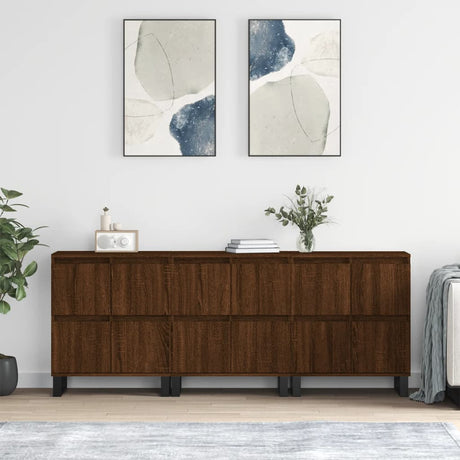 Sideboards 2 Pcs Engineered Wood