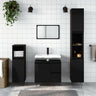 3 Piece Bathroom Furniture Set Engineered Wood