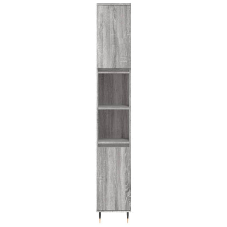 3 Piece Bathroom Furniture Set Engineered Wood