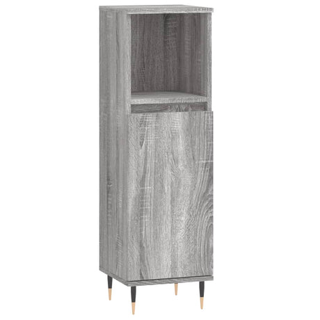 3 Piece Bathroom Furniture Set Engineered Wood