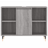 3 Piece Bathroom Furniture Set Engineered Wood
