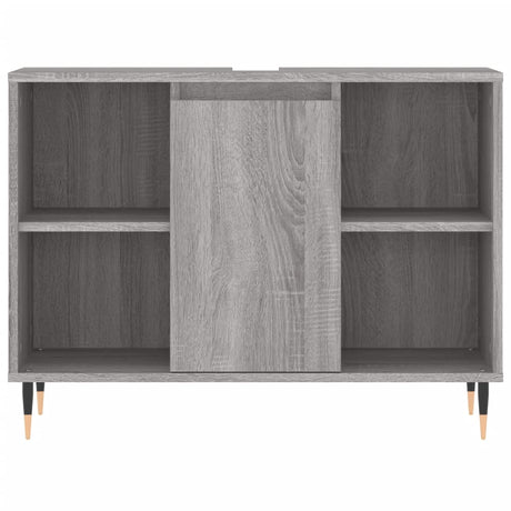 3 Piece Bathroom Furniture Set Engineered Wood
