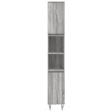 3 Piece Bathroom Furniture Set Engineered Wood