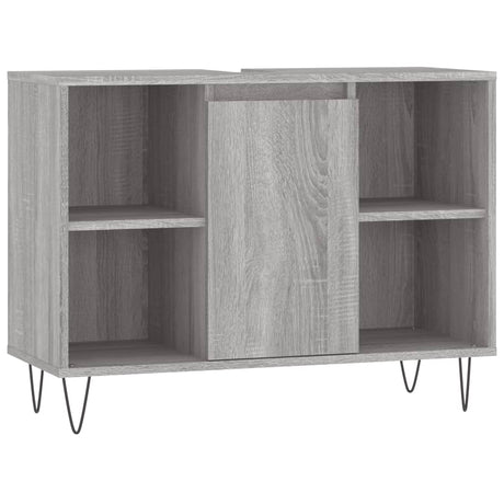 3 Piece Bathroom Furniture Set Engineered Wood