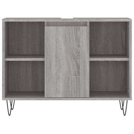 3 Piece Bathroom Furniture Set Engineered Wood