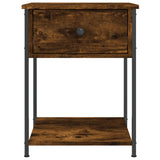 Bedside Table 44X45X58 Cm Engineered Wood