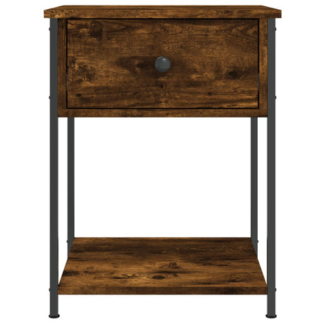 Bedside Table 44X45X58 Cm Engineered Wood