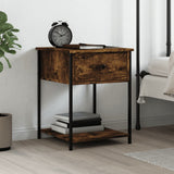 Bedside Table 44X45X58 Cm Engineered Wood