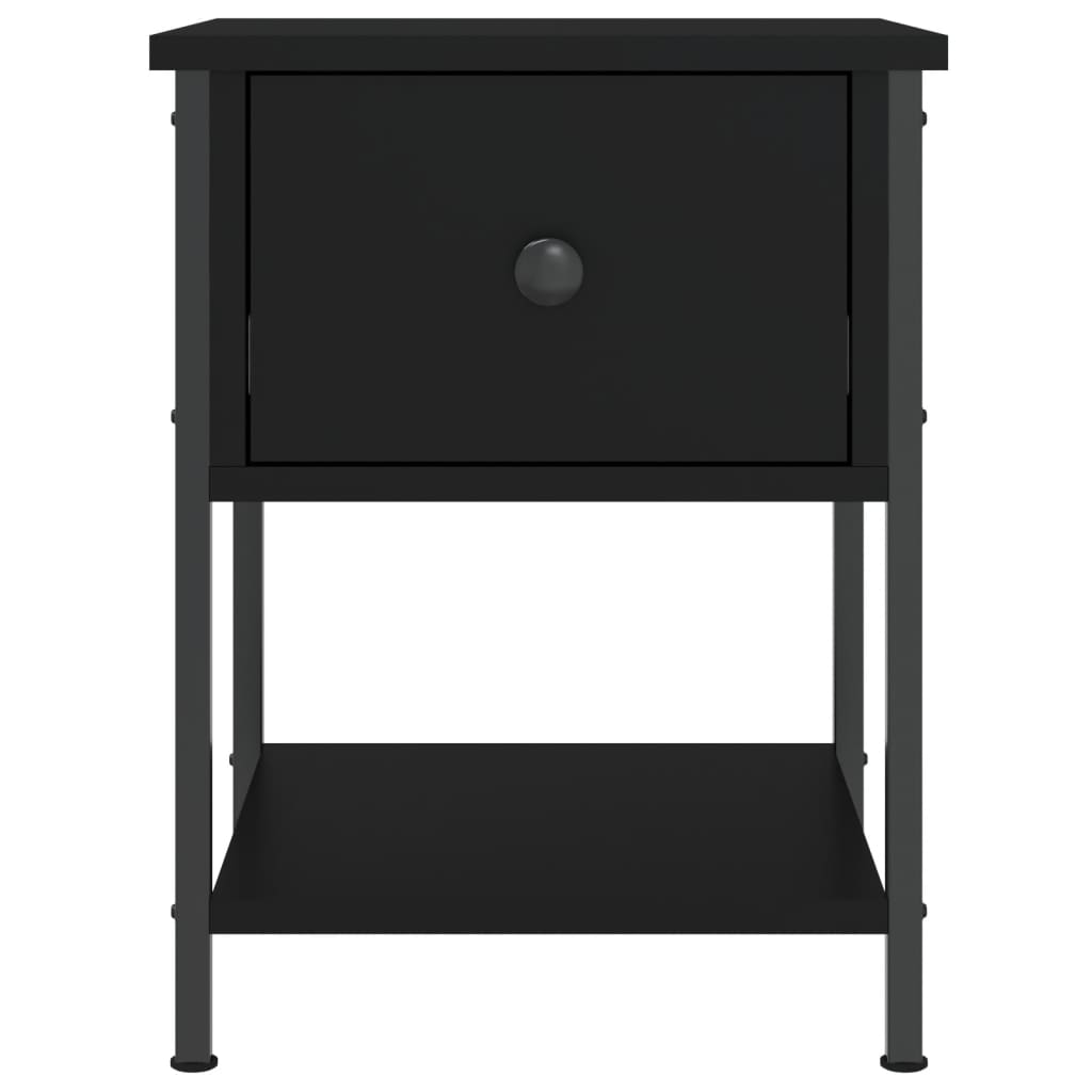 Bedside Table 34X35.5X45 Cm Engineered Wood