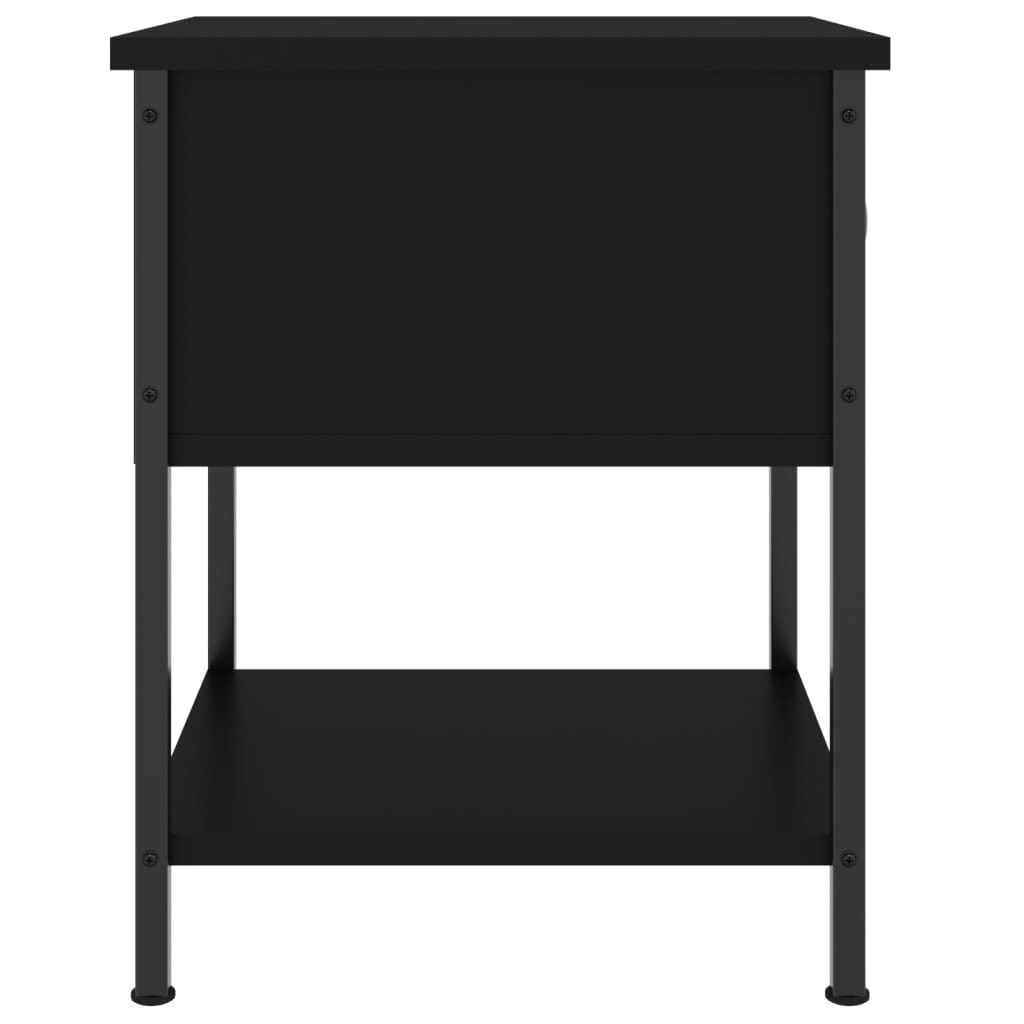 Bedside Table 34X35.5X45 Cm Engineered Wood