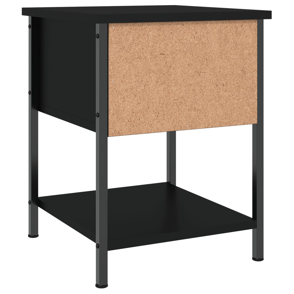 Bedside Table 34X35.5X45 Cm Engineered Wood
