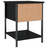 Bedside Table 34X35.5X45 Cm Engineered Wood