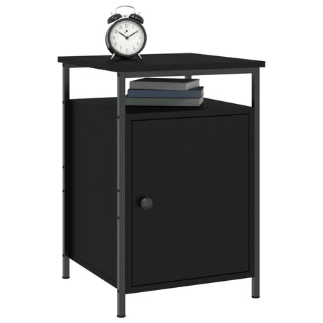 Bedside Cabinet 40X42X60 Cm Engineered Wood