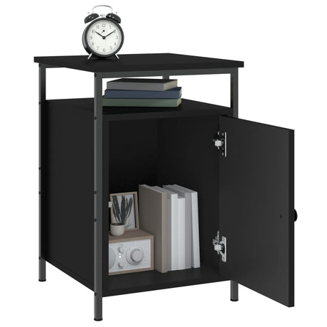 Bedside Cabinet 40X42X60 Cm Engineered Wood
