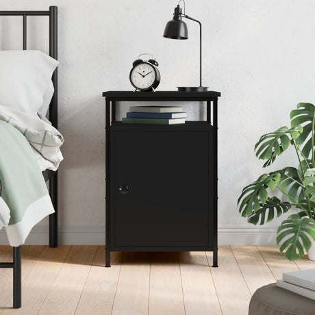 Bedside Cabinet 40X42X60 Cm Engineered Wood