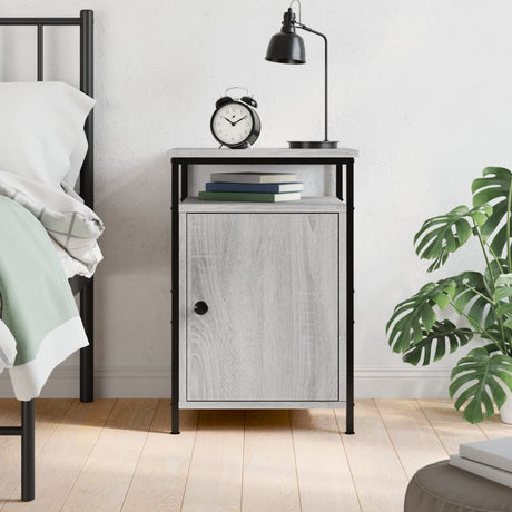Bedside Cabinet 40X42X60 Cm Engineered Wood