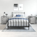 Bedside Cabinet 40X42X60 Cm Engineered Wood