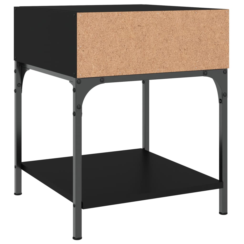 Bedside Table 40X41X50 Cm Engineered Wood