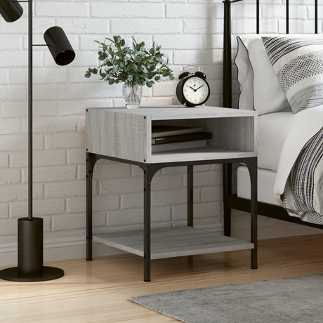 Bedside Table 40X41X50 Cm Engineered Wood