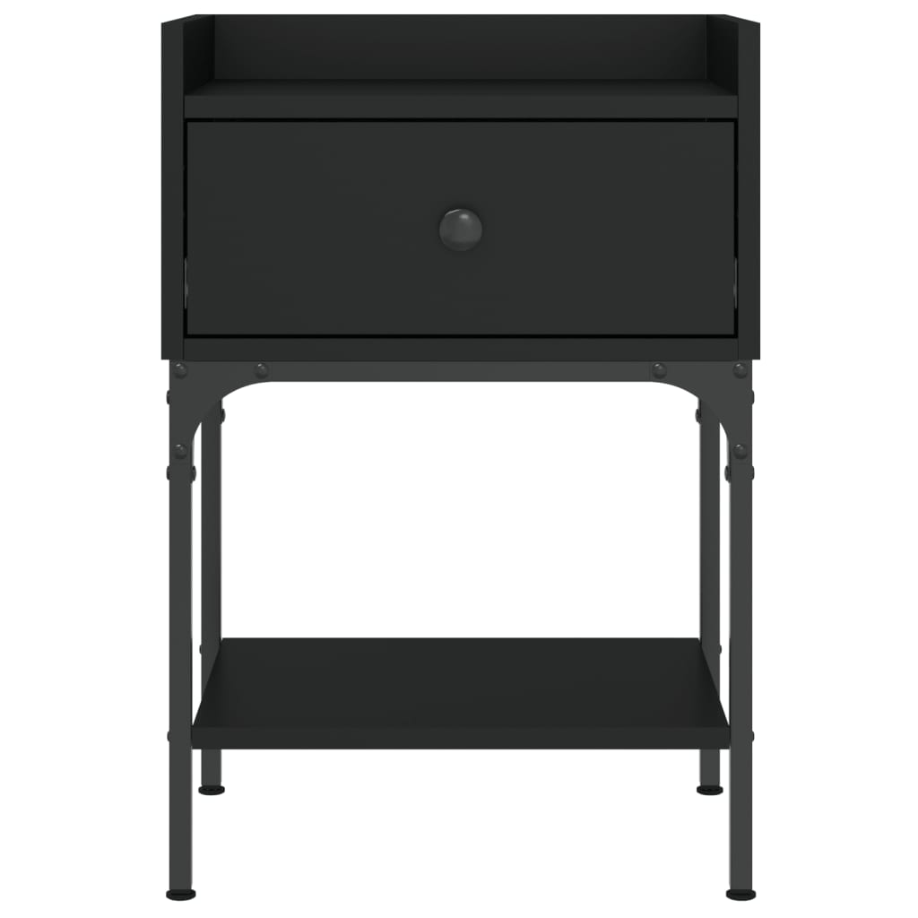 Bedside Table 40.5X31X60 Cm Engineered Wood
