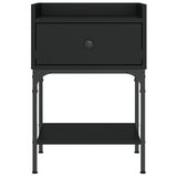 Bedside Table 40.5X31X60 Cm Engineered Wood