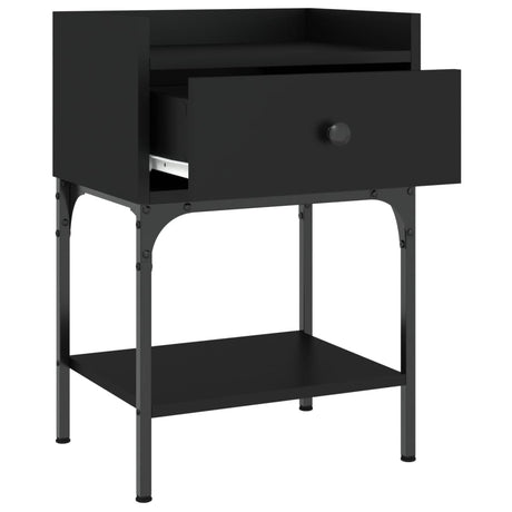 Bedside Table 40.5X31X60 Cm Engineered Wood