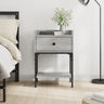 Bedside Table 40.5X31X60 Cm Engineered Wood