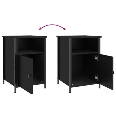 Bedside Cabinet 40X42X60 Cm Engineered Wood
