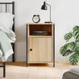 Bedside Cabinet 40X42X60 Cm Engineered Wood
