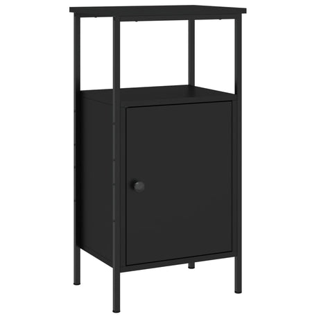 Bedside Cabinet 41X31X80 Cm Engineered Wood
