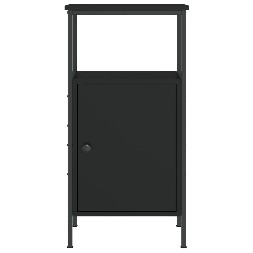 Bedside Cabinet 41X31X80 Cm Engineered Wood