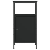 Bedside Cabinet 41X31X80 Cm Engineered Wood