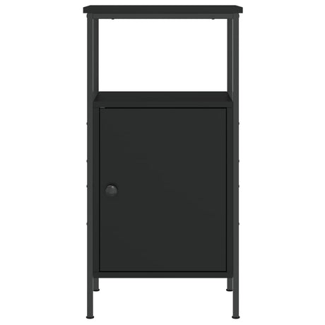 Bedside Cabinet 41X31X80 Cm Engineered Wood