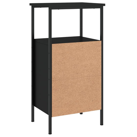 Bedside Cabinet 41X31X80 Cm Engineered Wood