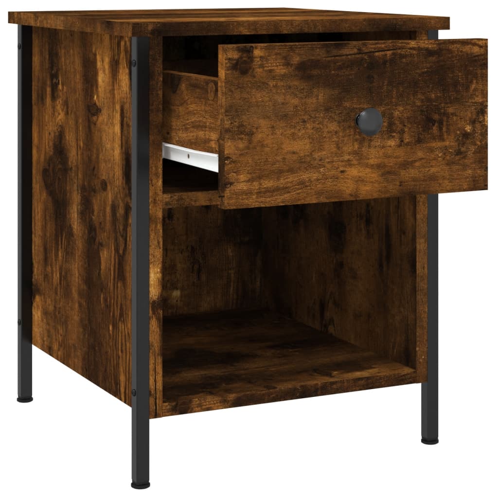 Bedside Cabinet 40X42X50 Cm Engineered Wood