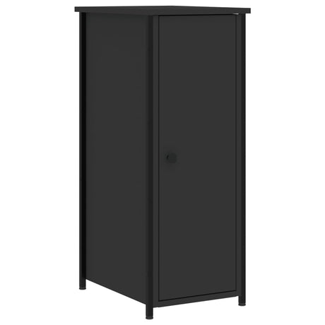 Bedside Cabinet 32X42X80 Cm Engineered Wood