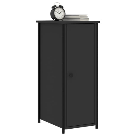 Bedside Cabinet 32X42X80 Cm Engineered Wood