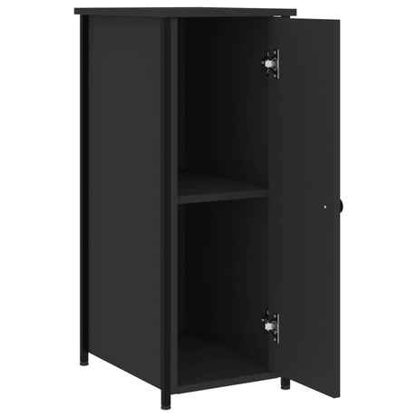 Bedside Cabinet 32X42X80 Cm Engineered Wood