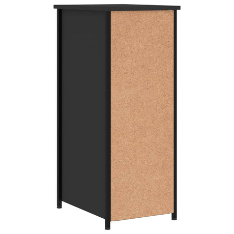 Bedside Cabinet 32X42X80 Cm Engineered Wood
