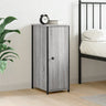 Bedside Cabinet 32X42X80 Cm Engineered Wood
