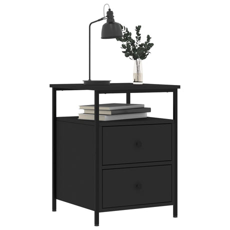 Bedside Cabinet 44X45X60 Cm Engineered Wood