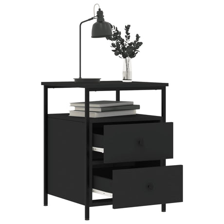 Bedside Cabinet 44X45X60 Cm Engineered Wood