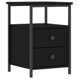 Bedside Cabinet 34X35.5X50 Cm Engineered Wood