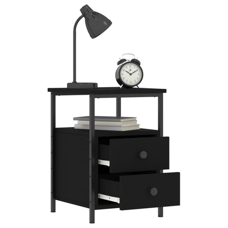 Bedside Cabinet 34X35.5X50 Cm Engineered Wood