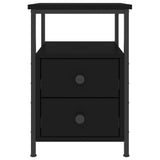 Bedside Cabinet 34X35.5X50 Cm Engineered Wood