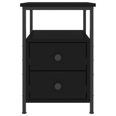 Bedside Cabinet 34X35.5X50 Cm Engineered Wood