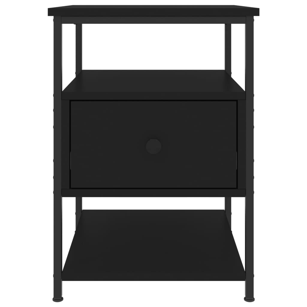 Bedside Cabinet 40X42X56 Cm Engineered Wood
