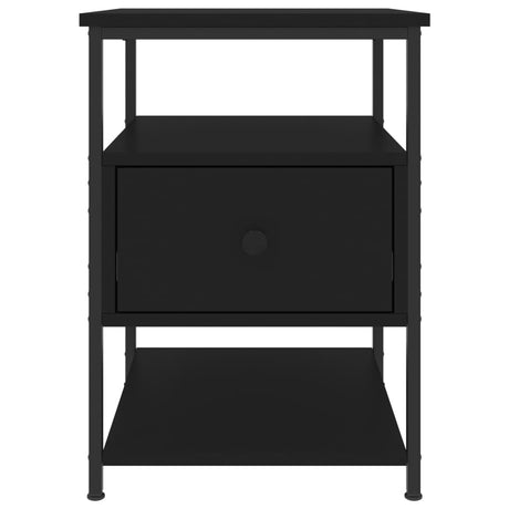 Bedside Cabinet 40X42X56 Cm Engineered Wood