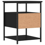 Bedside Cabinet 40X42X56 Cm Engineered Wood