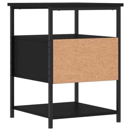 Bedside Cabinet 40X42X56 Cm Engineered Wood